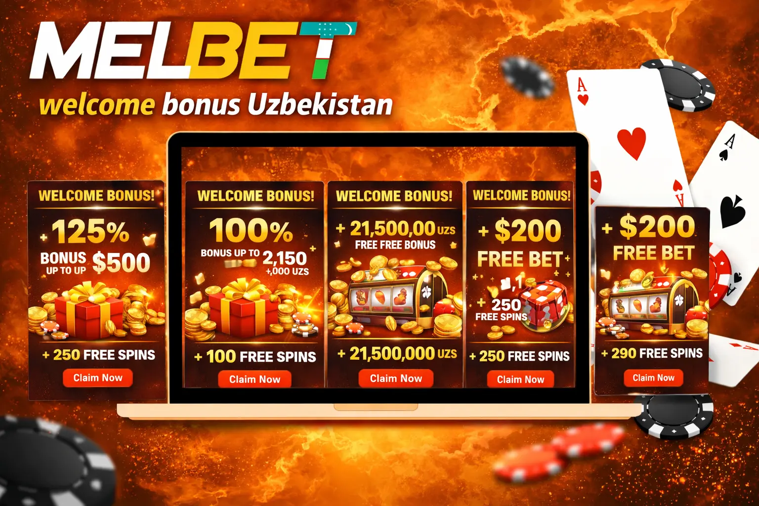 Melbet welcome bonus Uzbekistan